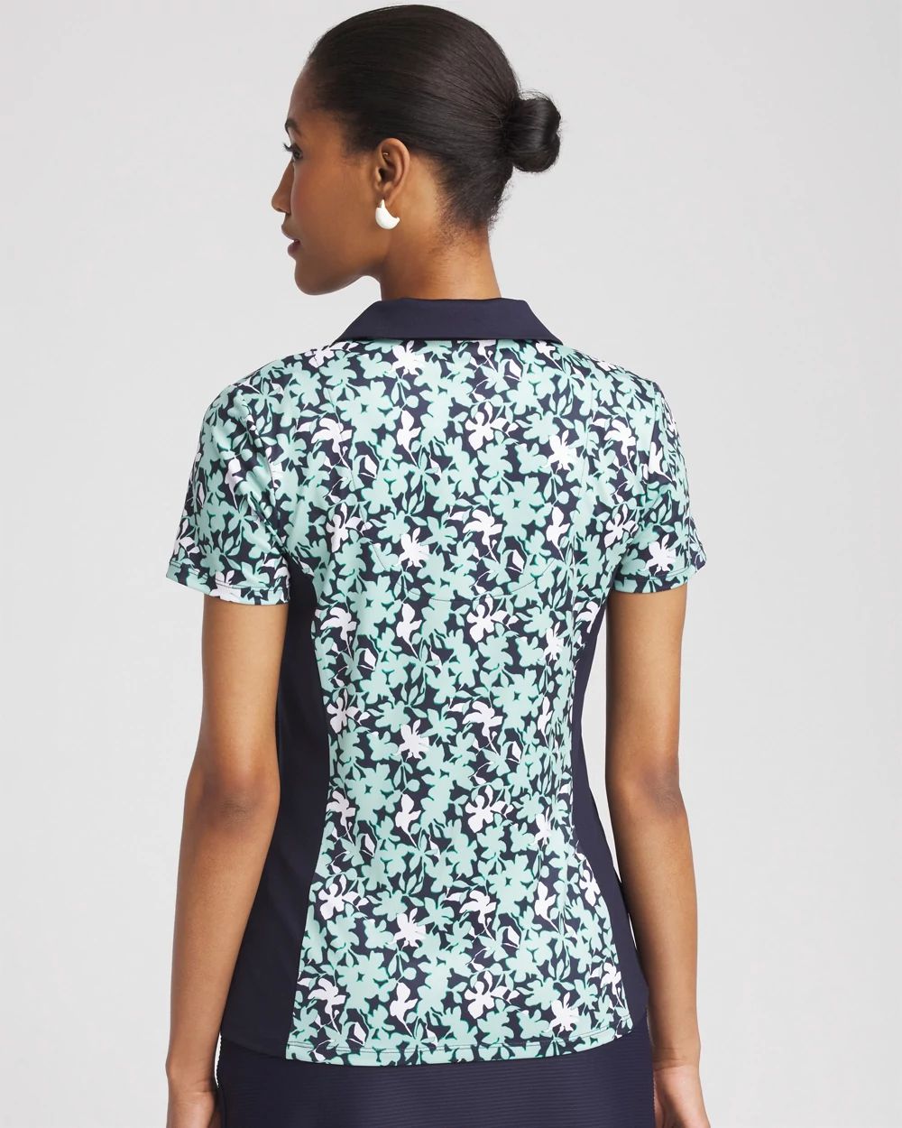 Zenergy® UPF Foliage Golf Top | Chico's